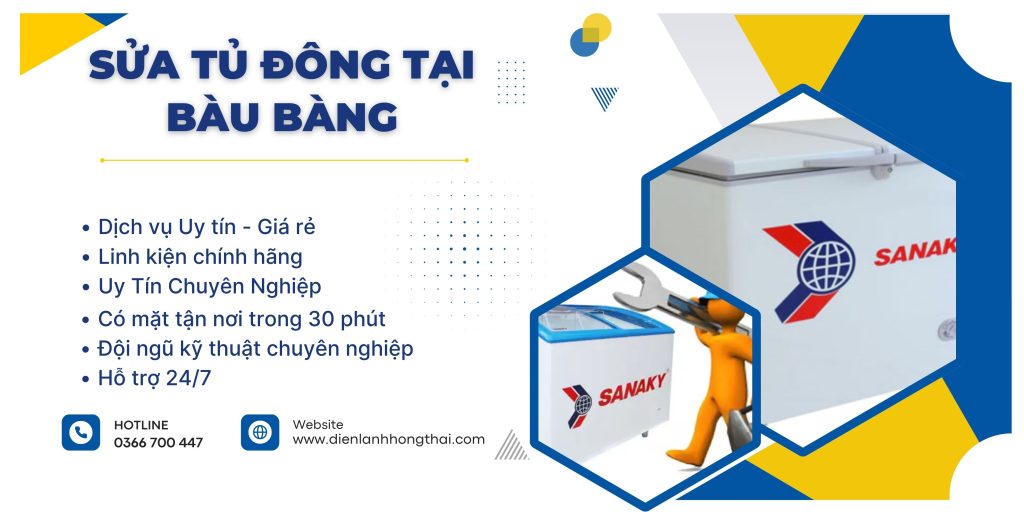 Sửa Tủ Đông Tại Bàu Bàng Bình Dương