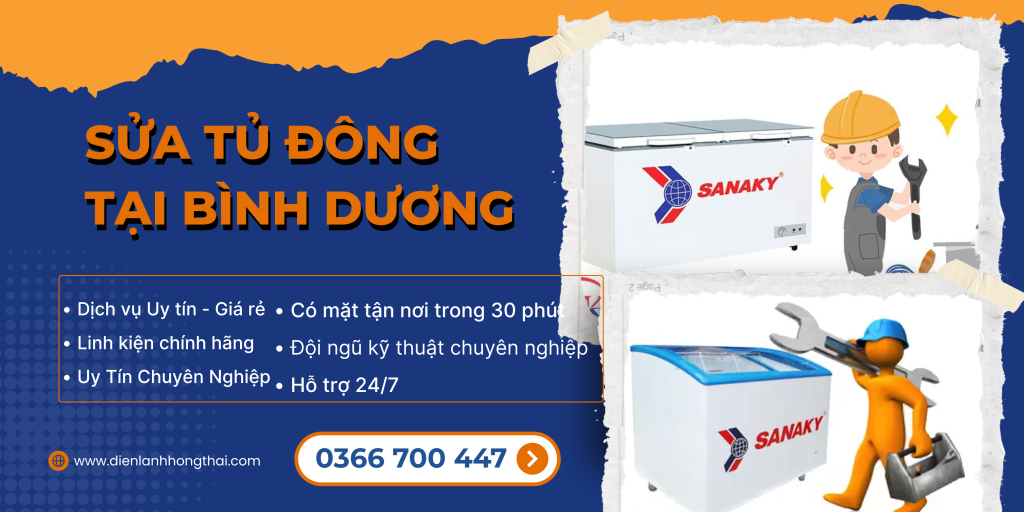 Sửa Tủ Đông Tại Bình Dương