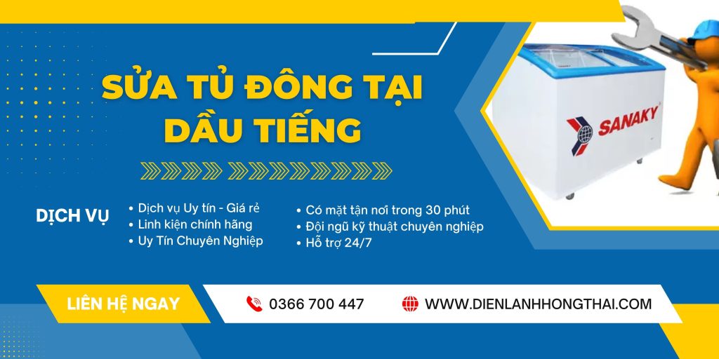 Sửa Tủ Đông Tại Dầu Tiếng – Uy Tín, Chuyên Nghiệp