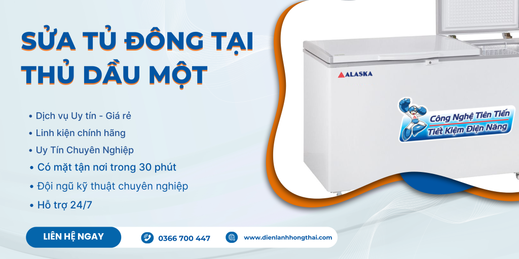 Sửa Tủ Đông tại Thủ Dầu Một