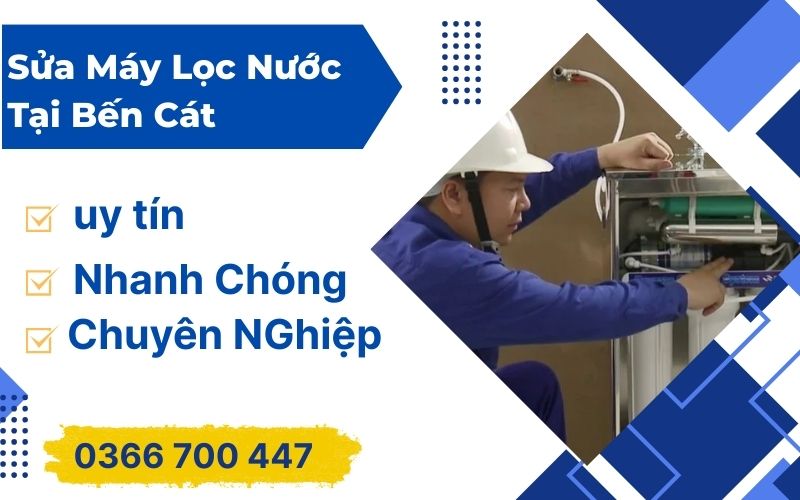 Sửa Máy Lọc Nước Tại Bến Cát